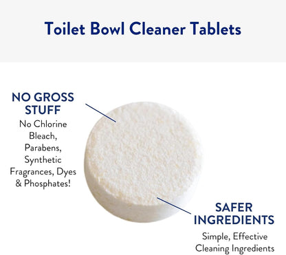 THE Toilet Bowl Cleaner | Eco Friendly Toilet Bowl Cleaner Tablets for Removing Hard Water Stains, Rust, and Limescale Buildup