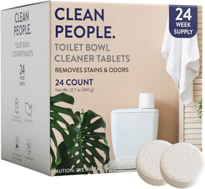 THE Toilet Bowl Cleaner | Eco Friendly Toilet Bowl Cleaner Tablets for Removing Hard Water Stains, Rust, and Limescale Buildup