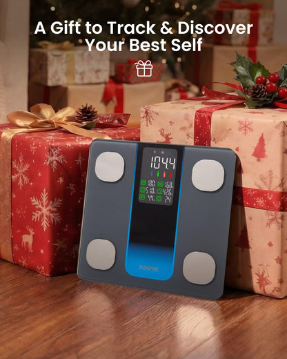 Smart Scale for Body Weight, Body Fat, BMI, 7-in-1 Display, 500Ibs