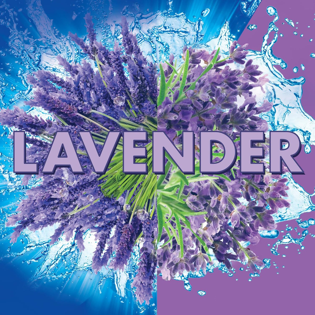 4-in-1 Rim Hanger Toilet Bowl Cleaner, Lavender