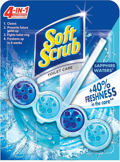 4-in-1 Rim Hanger Toilet Bowl Cleaner, Lavender