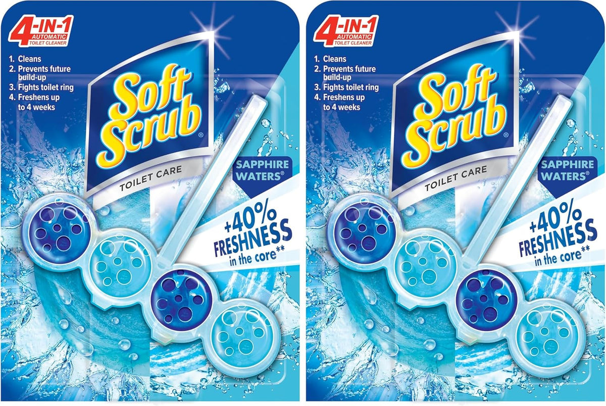 4-in-1 Rim Hanger Toilet Bowl Cleaner, Lavender