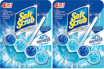 4-in-1 Rim Hanger Toilet Bowl Cleaner, Lavender