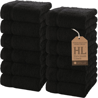 White Bath Towels 4 Pack 27 x 54 Inches 100% Turkish Cotton Soft Lightweight and Highly Absorbent Quick Drying Towels, Premium Quality Perfect for Daily Use