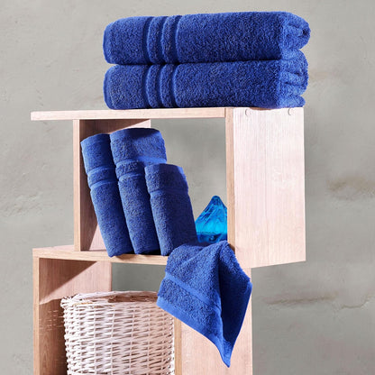 White Bath Towels 4 Pack 27 x 54 Inches 100% Turkish Cotton Soft Lightweight and Highly Absorbent Quick Drying Towels, Premium Quality Perfect for Daily Use