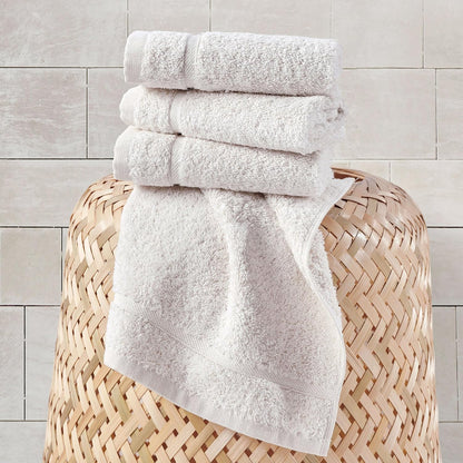 White Bath Towels 4 Pack 27 x 54 Inches 100% Turkish Cotton Soft Lightweight and Highly Absorbent Quick Drying Towels, Premium Quality Perfect for Daily Use