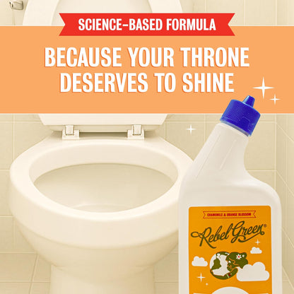 Spotless Toilet Bowl Cleaner, Plant-Derived Bathroom Cleaner