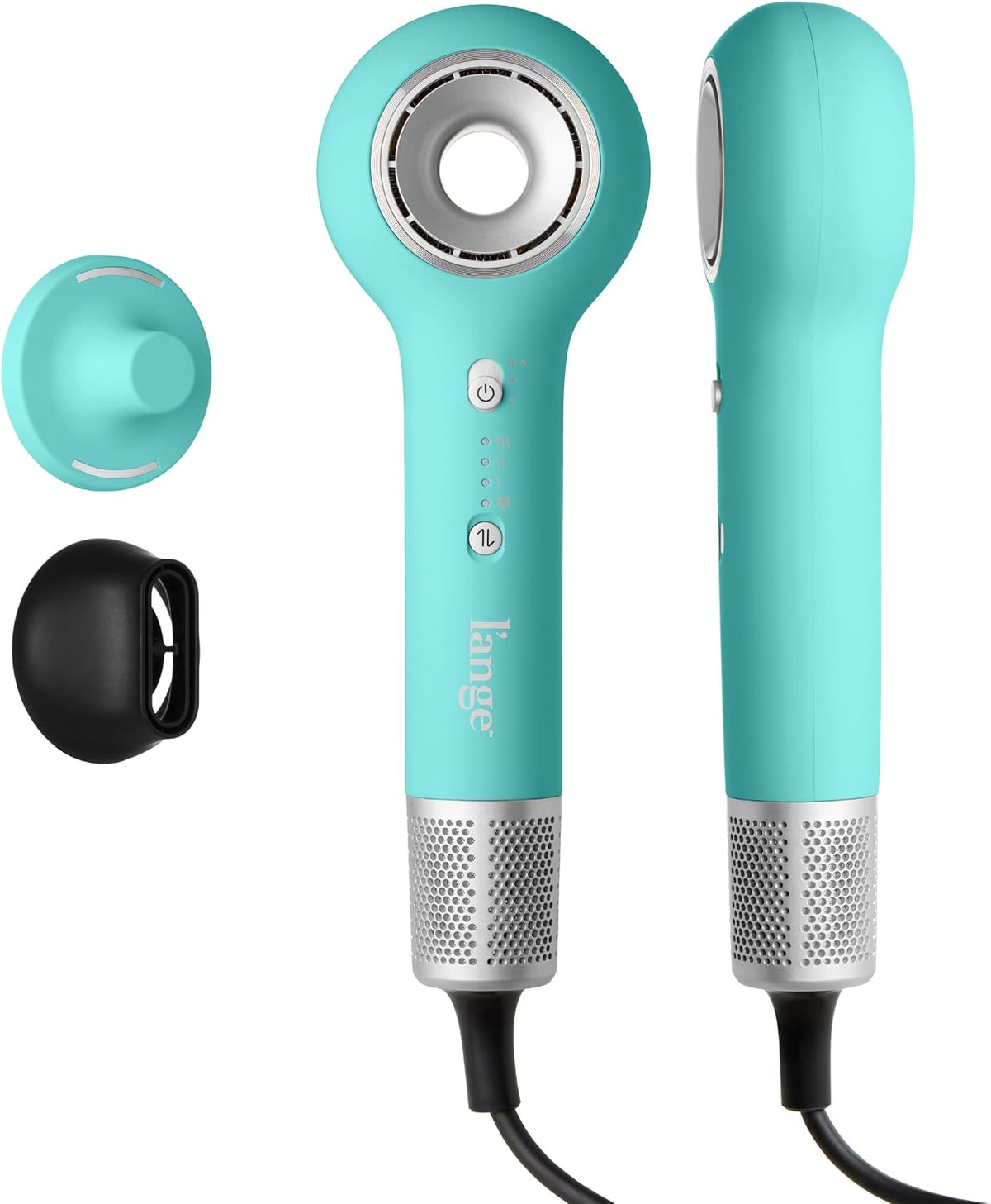Axia HaloRing Ionic Hair Dryer | High Speed Professional Blow Dryer for Smooth, Frizz-Free Styles | Lightweight Brushless Motor with Concentrator & Wall Mount | 4 Heat Settings | Blush