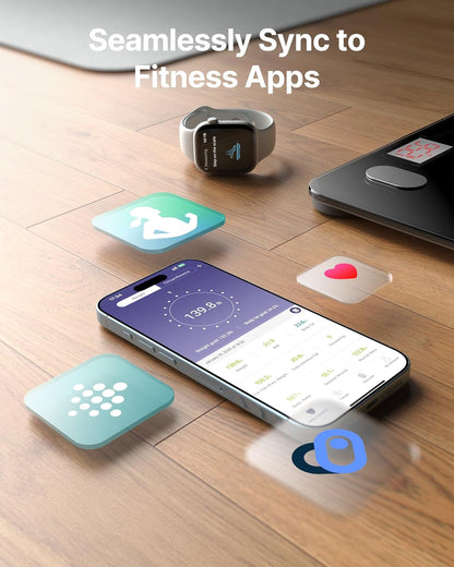 Smart Scale for Body Weight, BMI & Body Fat, 13 Metrics, Bluetooth