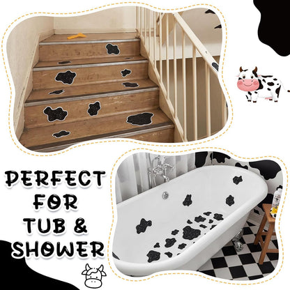 30 Pcs Pebble Non Slip Shower Stickers, Bathtub Safety | 30 Pebble Designs, Textured Non Slip Surface, Strong Adhesion Helps Create a Safer Bathtub and Shower Space