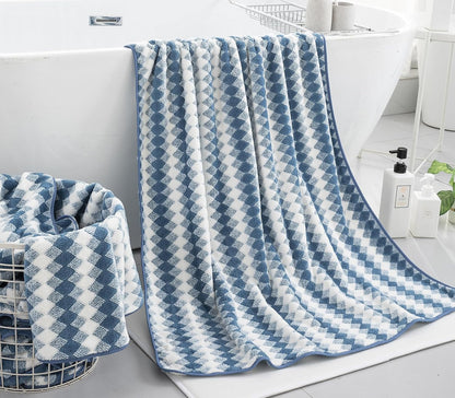 Bath Towel Set Gray 4Pack-35x70 Towel,600GSM Ultra Soft Microfibers Bathroom Towel Set Extra Large Plush Bath Sheet Towel,Highly Absorbent Quick Dry Oversized Towels Spa Hotel Luxury Shower Towels