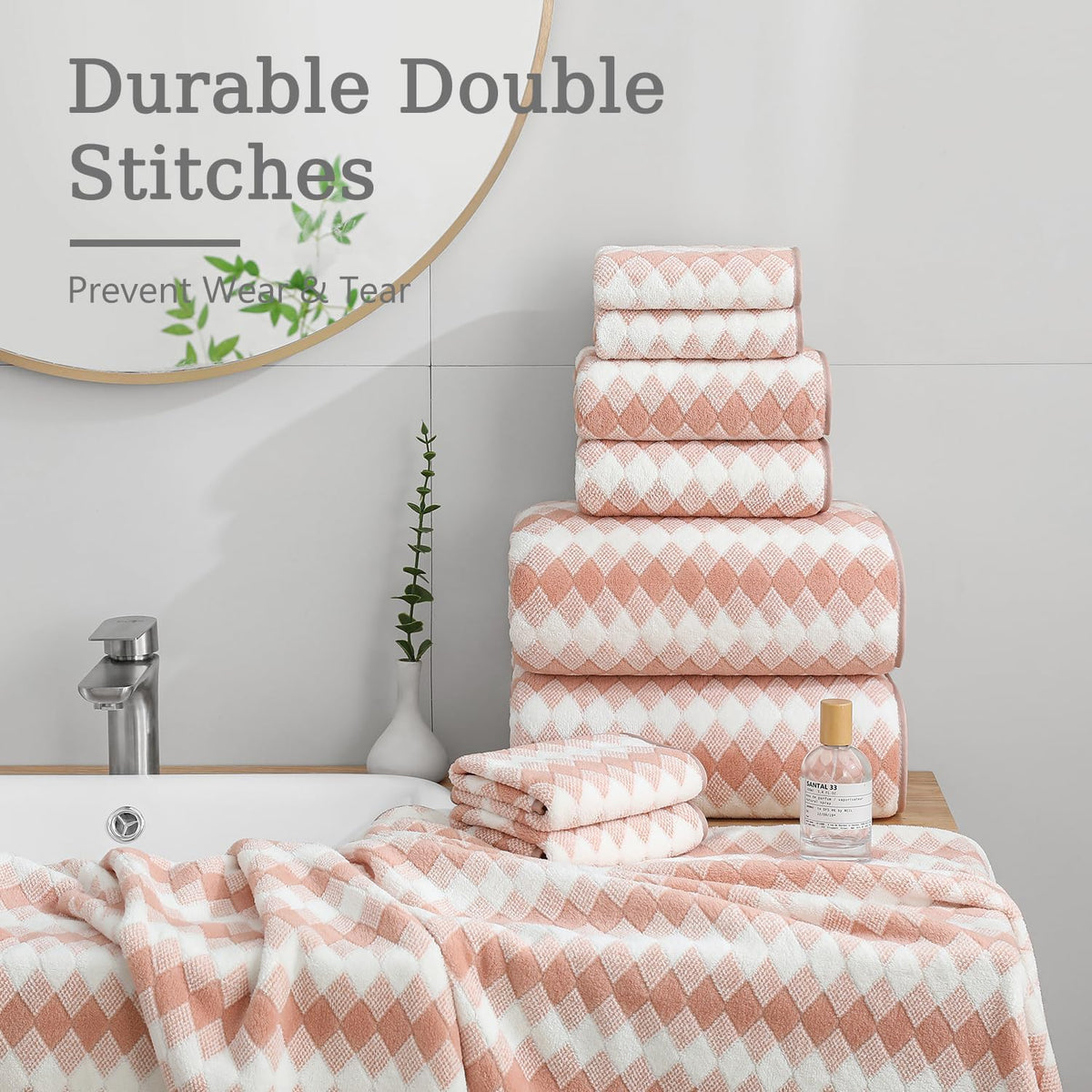 Bath Towel Set Gray 4Pack-35x70 Towel,600GSM Ultra Soft Microfibers Bathroom Towel Set Extra Large Plush Bath Sheet Towel,Highly Absorbent Quick Dry Oversized Towels Spa Hotel Luxury Shower Towels