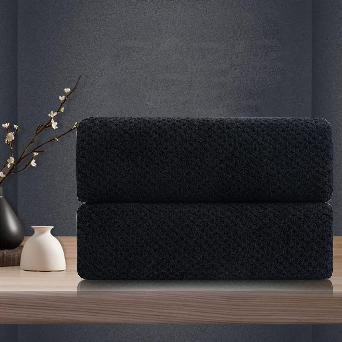 Bath Towel Set Gray 4Pack-35x70 Towel,600GSM Ultra Soft Microfibers Bathroom Towel Set Extra Large Plush Bath Sheet Towel,Highly Absorbent Quick Dry Oversized Towels Spa Hotel Luxury Shower Towels