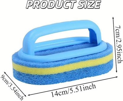 2 Sets of Bathroom Tiles, Kitchen Bathtub, Toilet and Cleaning Brush | Suitable for cleaning bathrooms, kitchens, bathtub tiles and glass - Effective in removing water stains