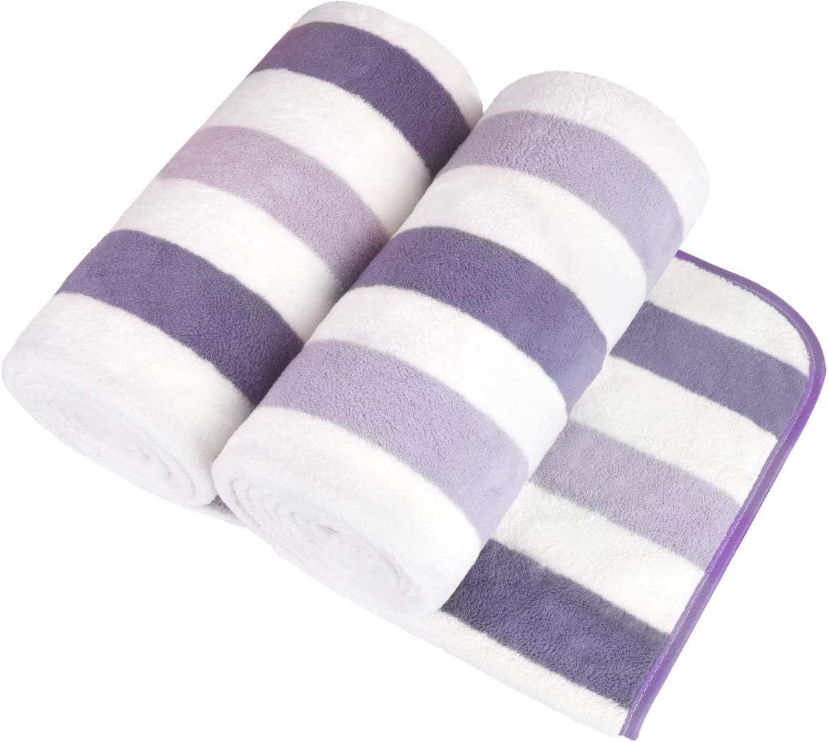 Microfiber Bath Towel (30" x 60"), Oversized Thick Towels, Soft, Super Absorbent and Fast Drying, No Fading Multipurpose Use for Sports, Travel, Fitness, Yoga, 30 in 60 in, Grey Count | Microfiber, Hanging Loop, Oversized, Soft & Absorbent, Fast