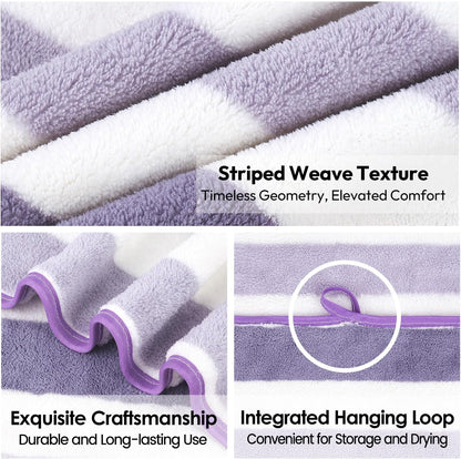Microfiber Bath Towel (30" x 60"), Oversized Thick Towels, Soft, Super Absorbent and Fast Drying, No Fading Multipurpose Use for Sports, Travel, Fitness, Yoga, 30 in 60 in, Grey Count | Microfiber, Hanging Loop, Oversized, Soft & Absorbent, Fast