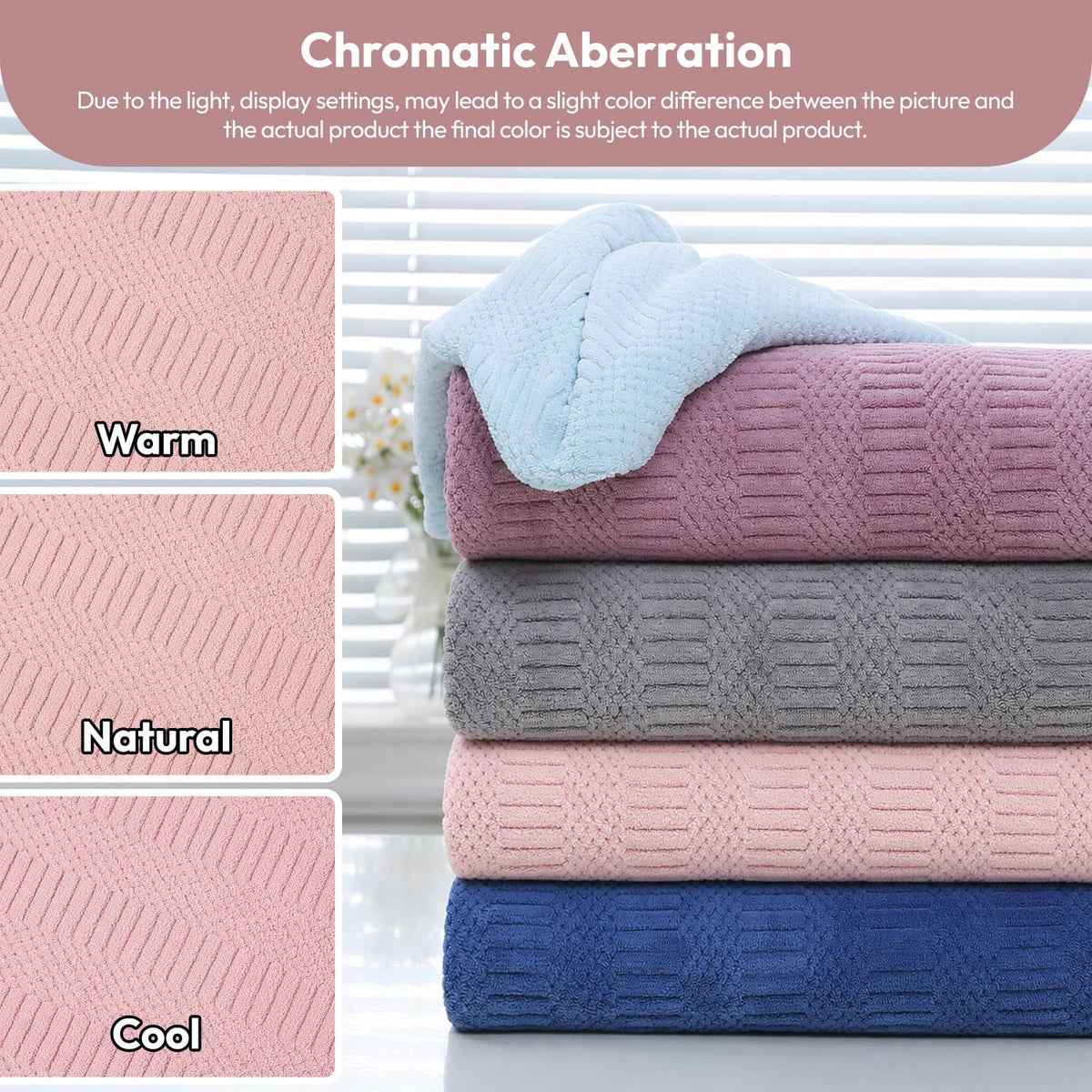 Microfiber Bath Towel (30" x 60"), Oversized Thick Towels, Soft, Super Absorbent and Fast Drying, No Fading Multipurpose Use for Sports, Travel, Fitness, Yoga, 30 in 60 in, Grey Count | Microfiber, Hanging Loop, Oversized, Soft & Absorbent, Fast