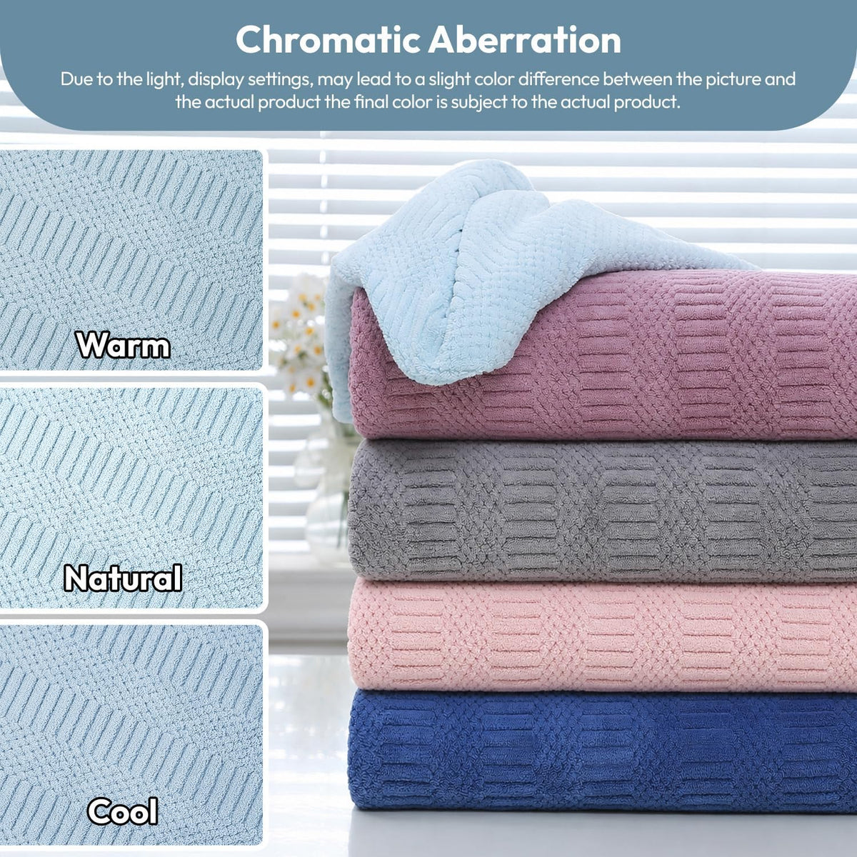 Microfiber Bath Towel (30" x 60"), Oversized Thick Towels, Soft, Super Absorbent and Fast Drying, No Fading Multipurpose Use for Sports, Travel, Fitness, Yoga, 30 in 60 in, Grey Count | Microfiber, Hanging Loop, Oversized, Soft & Absorbent, Fast