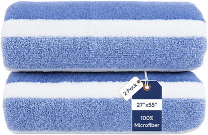 Microfiber Bath Towel (30" x 60"), Oversized Thick Towels, Soft, Super Absorbent and Fast Drying, No Fading Multipurpose Use for Sports, Travel, Fitness, Yoga, 30 in 60 in, Grey Count | Microfiber, Hanging Loop, Oversized, Soft & Absorbent, Fast
