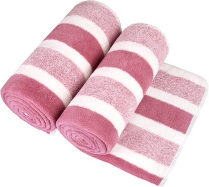 Microfiber Bath Towel (30" x 60"), Oversized Thick Towels, Soft, Super Absorbent and Fast Drying, No Fading Multipurpose Use for Sports, Travel, Fitness, Yoga, 30 in 60 in, Grey Count | Microfiber, Hanging Loop, Oversized, Soft & Absorbent, Fast