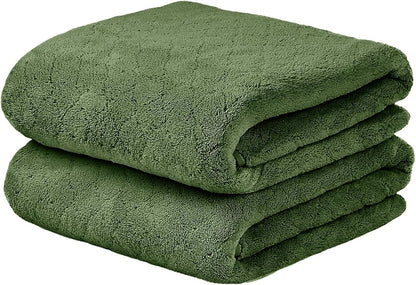 Microfiber Bath Towel (30" x 60"), Oversized Thick Towels, Soft, Super Absorbent and Fast Drying, No Fading Multipurpose Use for Sports, Travel, Fitness, Yoga, 30 in 60 in, Grey Count | Microfiber, Hanging Loop, Oversized, Soft & Absorbent, Fast