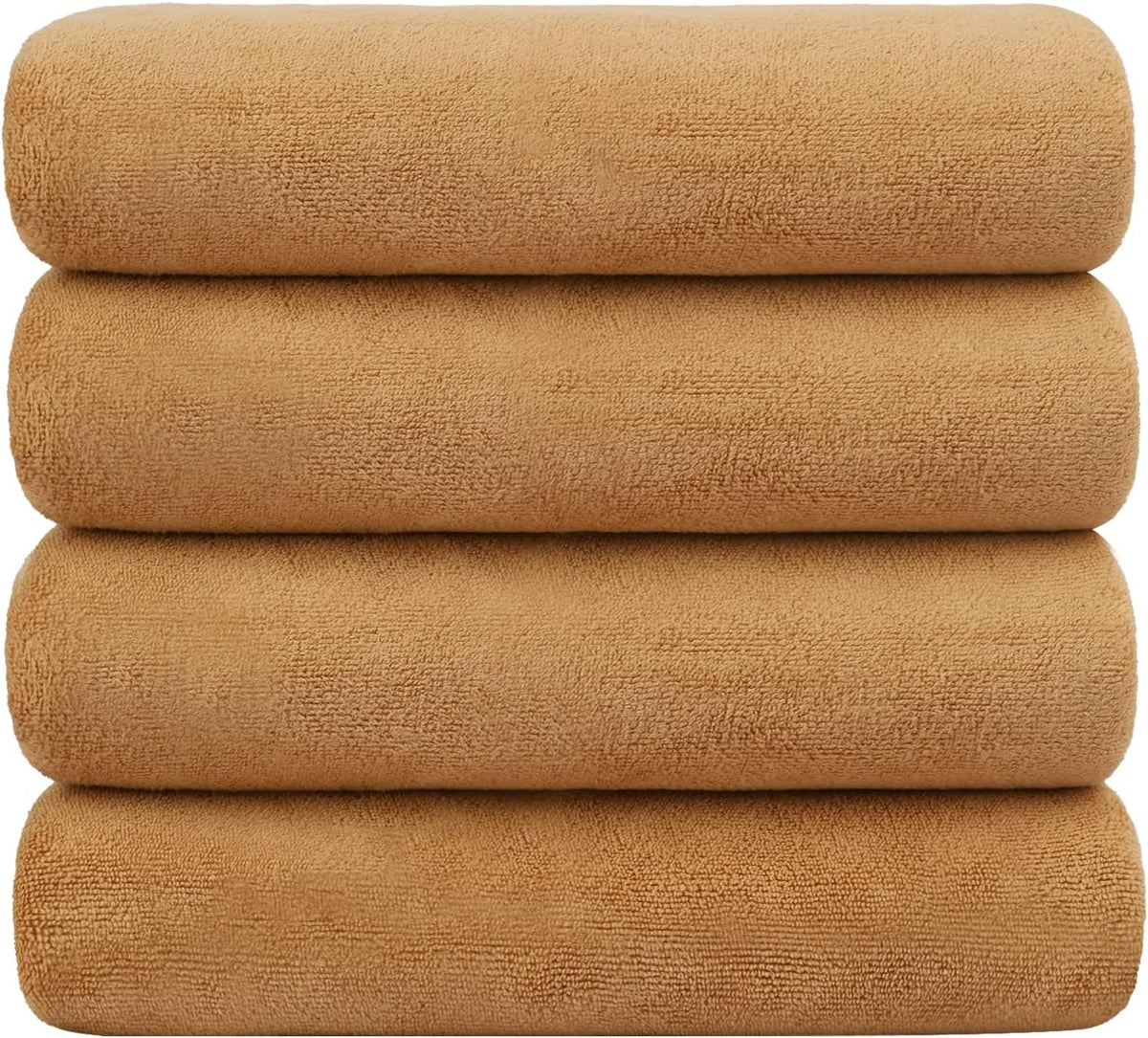 Microfiber Bath Towel (30" x 60"), Oversized Thick Towels, Soft, Super Absorbent and Fast Drying, No Fading Multipurpose Use for Sports, Travel, Fitness, Yoga, 30 in 60 in, Grey Count | Microfiber, Hanging Loop, Oversized, Soft & Absorbent, Fast