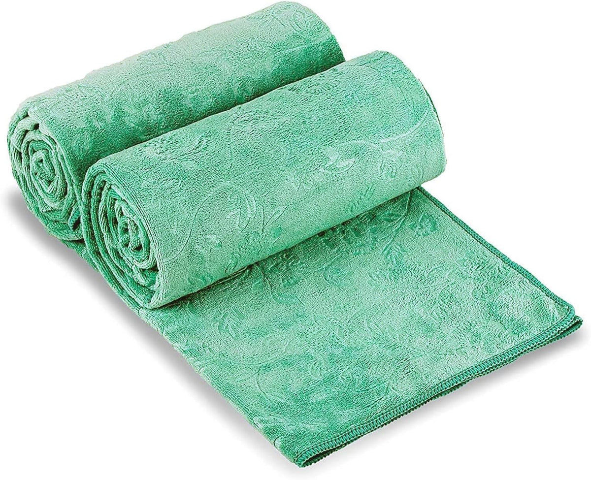 Microfiber Bath Towel (30" x 60"), Oversized Thick Towels, Soft, Super Absorbent and Fast Drying, No Fading Multipurpose Use for Sports, Travel, Fitness, Yoga, 30 in 60 in, Grey Count | Microfiber, Hanging Loop, Oversized, Soft & Absorbent, Fast