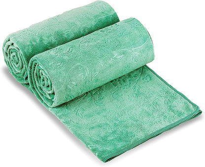 Microfiber Bath Towel (30" x 60"), Oversized Thick Towels, Soft, Super Absorbent and Fast Drying, No Fading Multipurpose Use for Sports, Travel, Fitness, Yoga, 30 in 60 in, Grey Count | Microfiber, Hanging Loop, Oversized, Soft & Absorbent, Fast