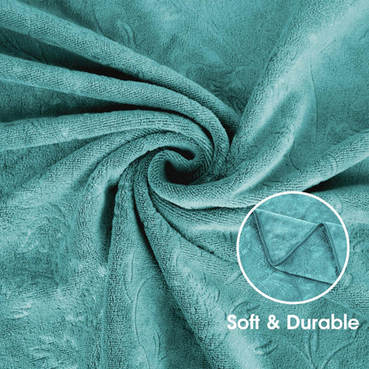 Microfiber Bath Towel (30" x 60"), Oversized Thick Towels, Soft, Super Absorbent and Fast Drying, No Fading Multipurpose Use for Sports, Travel, Fitness, Yoga, 30 in 60 in, Grey Count | Microfiber, Hanging Loop, Oversized, Soft & Absorbent, Fast