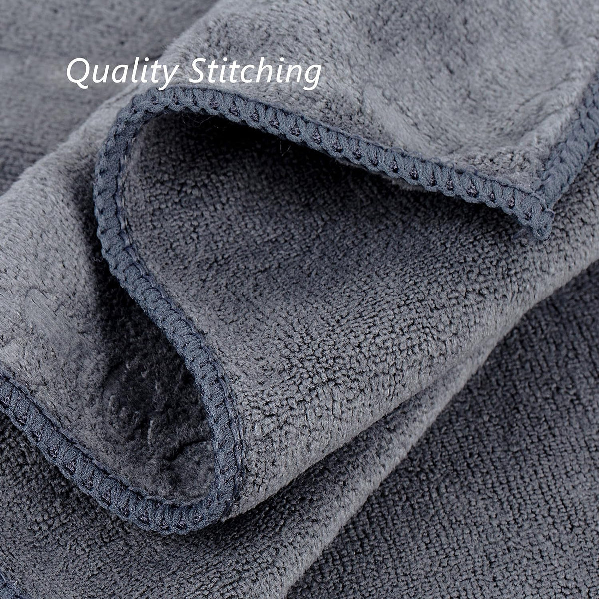 Microfiber Bath Towel (30" x 60"), Oversized Thick Towels, Soft, Super Absorbent and Fast Drying, No Fading Multipurpose Use for Sports, Travel, Fitness, Yoga, 30 in 60 in, Grey Count | Microfiber, Hanging Loop, Oversized, Soft & Absorbent, Fast