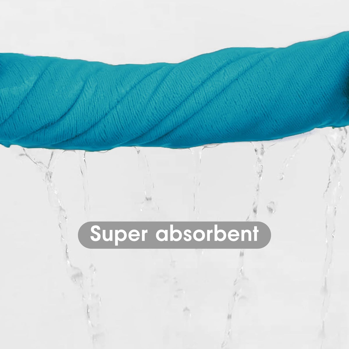 Microfiber Bath Towel (30" x 60"), Oversized Thick Towels, Soft, Super Absorbent and Fast Drying, No Fading Multipurpose Use for Sports, Travel, Fitness, Yoga, 30 in 60 in, Grey Count | Microfiber, Hanging Loop, Oversized, Soft & Absorbent, Fast