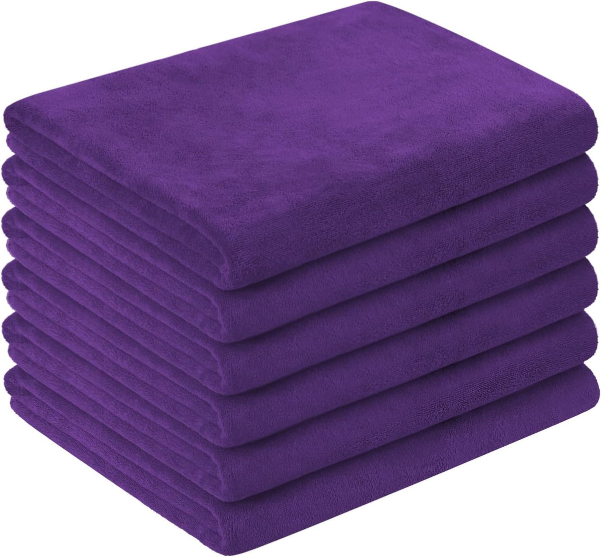 Microfiber Bath Towel (30" x 60"), Oversized Thick Towels, Soft, Super Absorbent and Fast Drying, No Fading Multipurpose Use for Sports, Travel, Fitness, Yoga, 30 in 60 in, Grey Count | Microfiber, Hanging Loop, Oversized, Soft & Absorbent, Fast