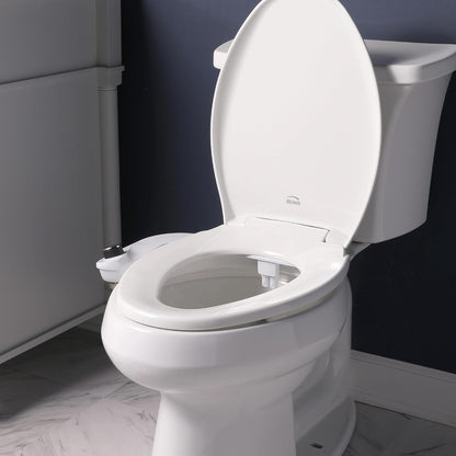 SlimEdge Bidet Attachment for Toilet, Non Electric, Dual Nozzles