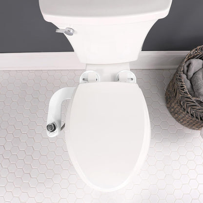 SlimEdge Bidet Attachment for Toilet, Non Electric, Dual Nozzles