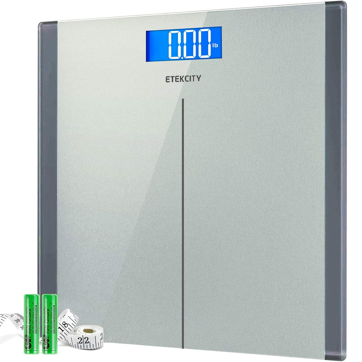 Smart Scale for Body Weight and Fat, BMI, FSA Eligible, Black