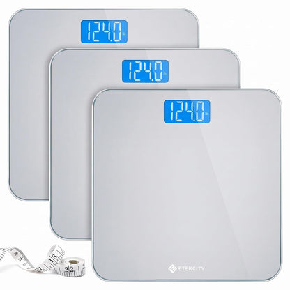 Smart Scale for Body Weight and Fat, BMI, FSA Eligible, Black