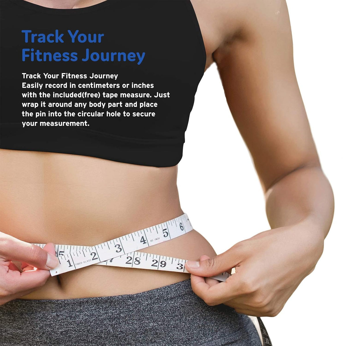 Smart Scale for Body Weight and Fat, BMI, FSA Eligible, Black