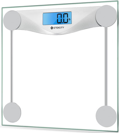 Smart Scale for Body Weight and Fat, BMI, FSA Eligible, Black