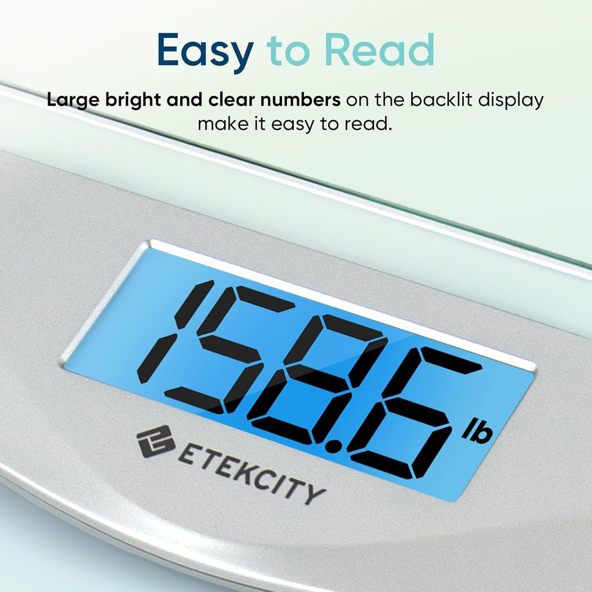 Smart Scale for Body Weight and Fat, BMI, FSA Eligible, Black