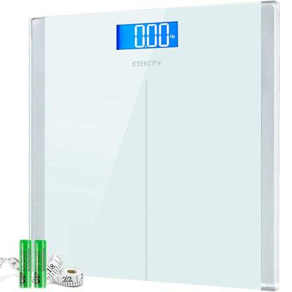 Smart Scale for Body Weight and Fat, BMI, FSA Eligible, Black