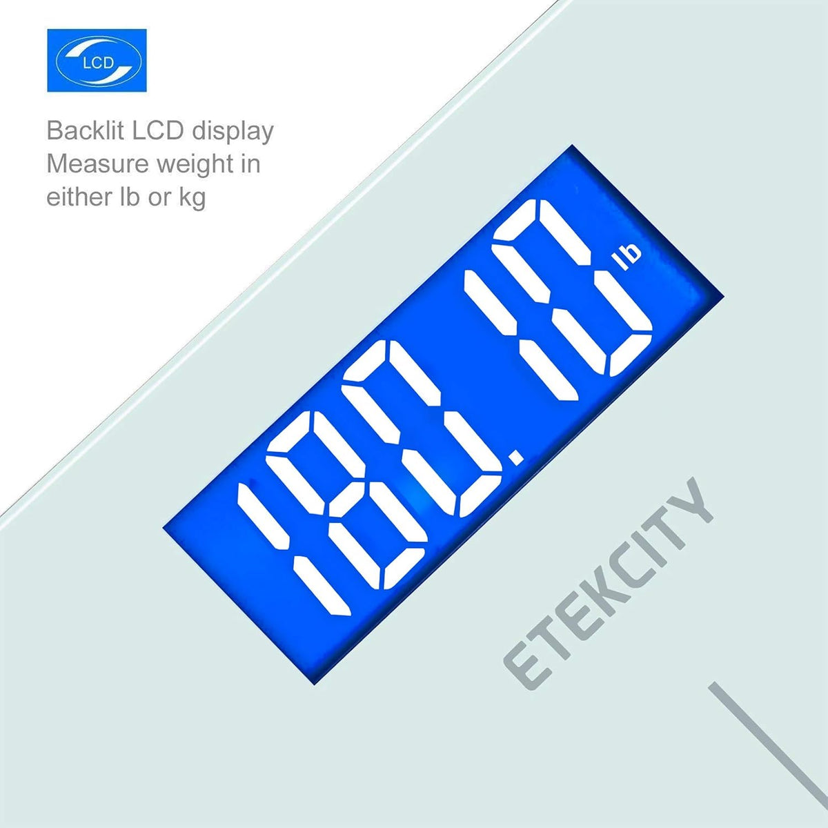 Smart Scale for Body Weight and Fat, BMI, FSA Eligible, Black