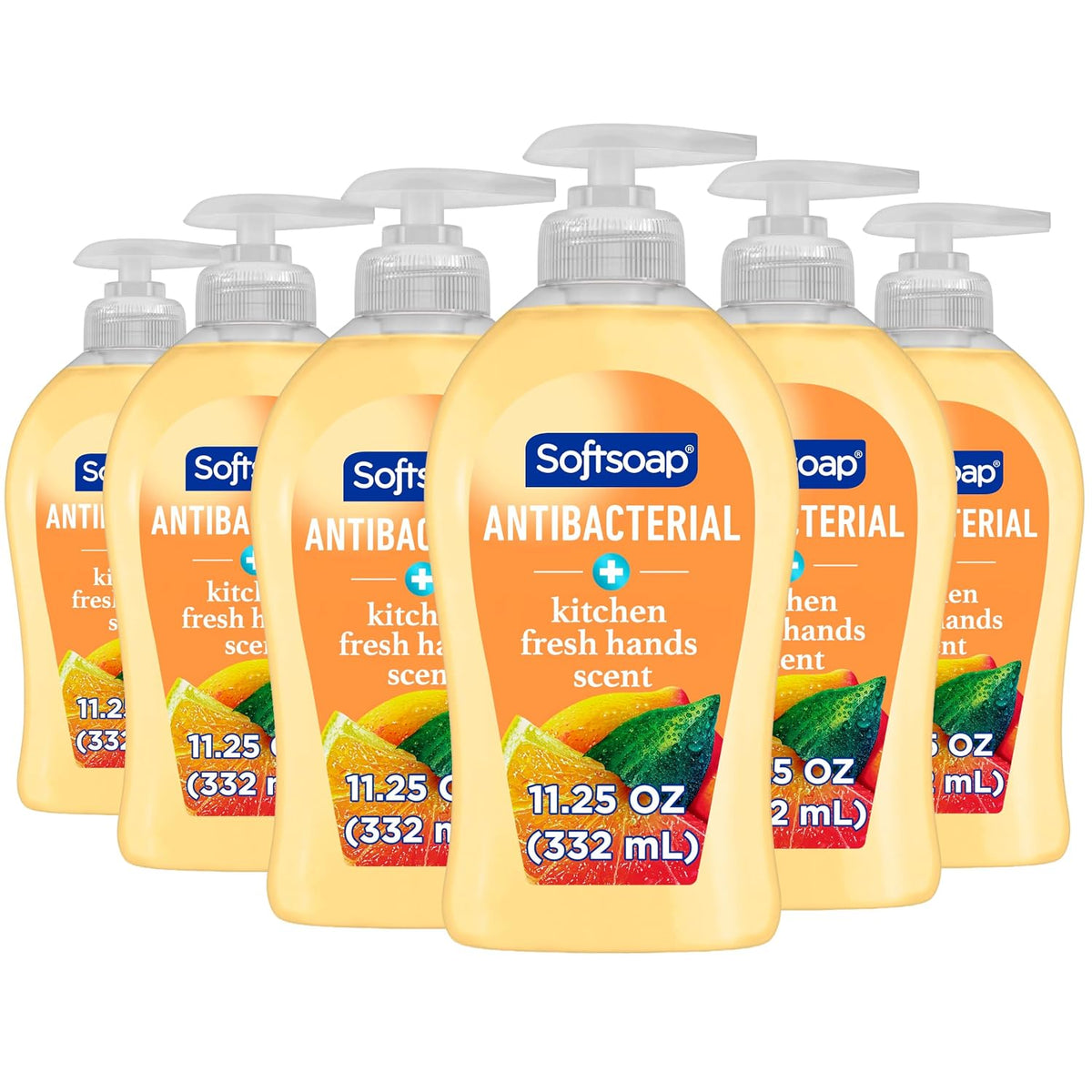 Softsoap Antibacterial Hand Soap, White Tea & Berry, 11.25 fl oz