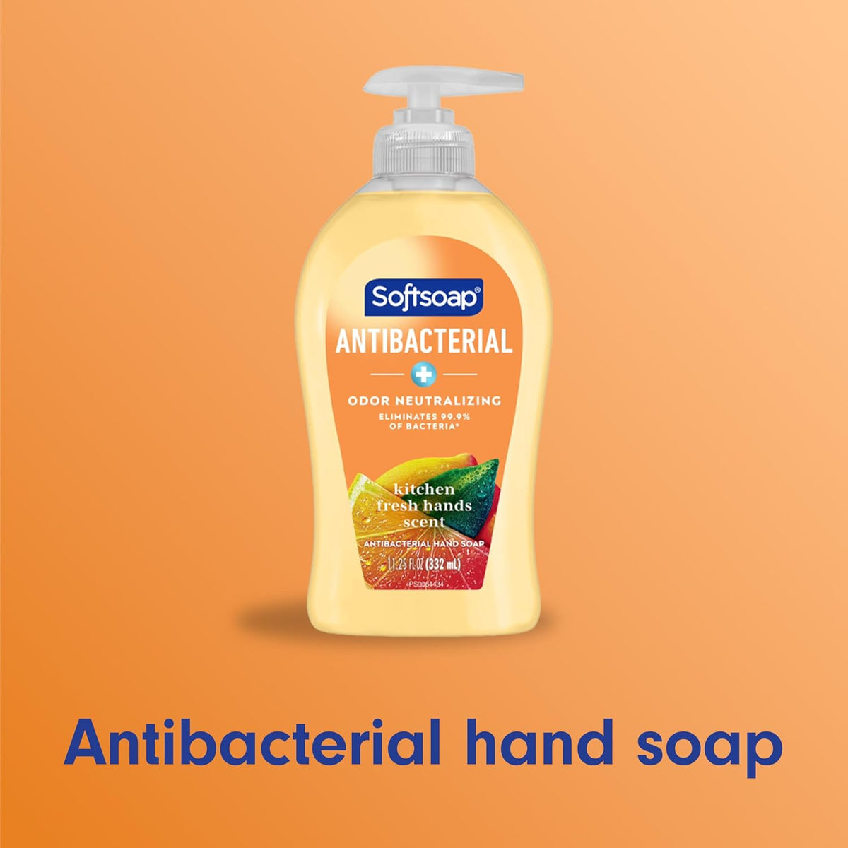 Softsoap Antibacterial Hand Soap, White Tea & Berry, 11.25 fl oz