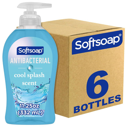Softsoap Antibacterial Hand Soap, White Tea & Berry, 11.25 fl oz