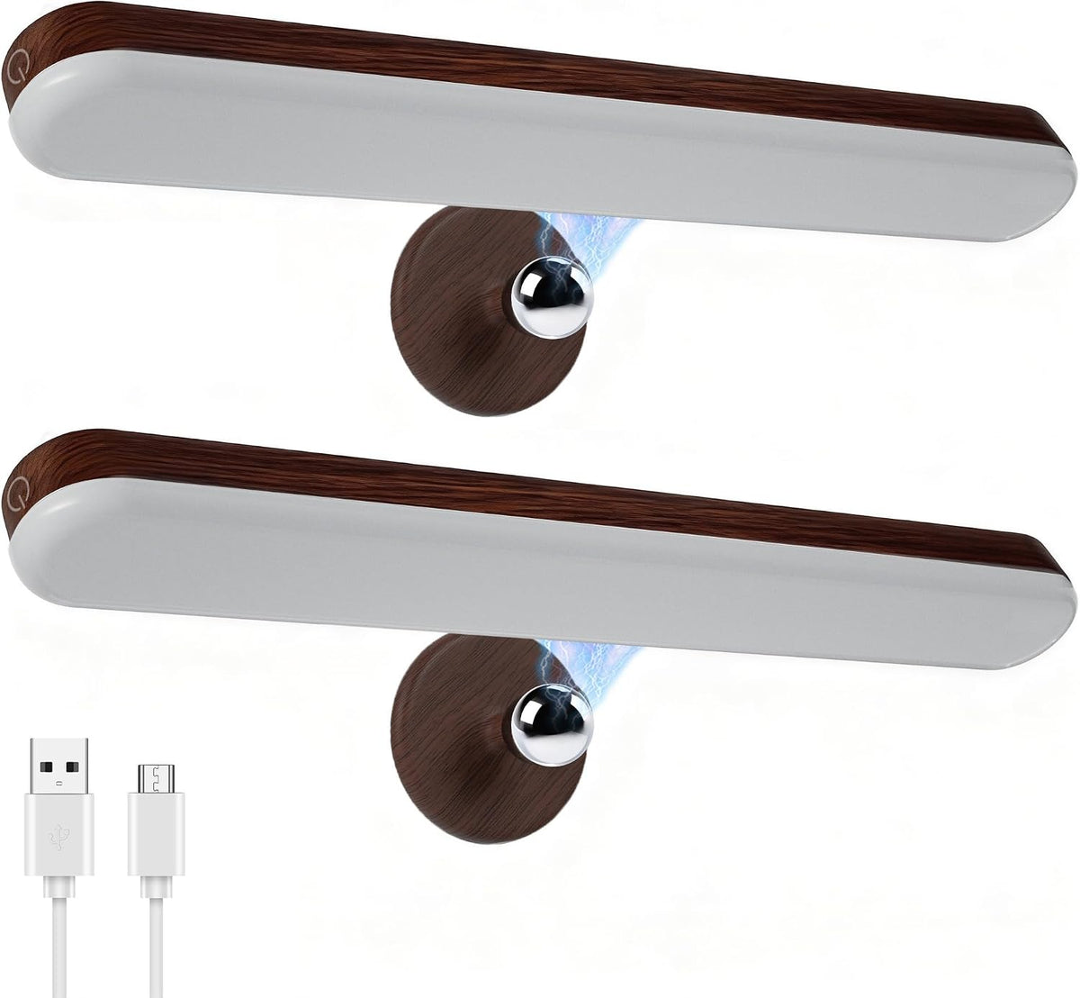 Rechargeable Vanity Lights for Mirror, Wireless LED Stick On Light