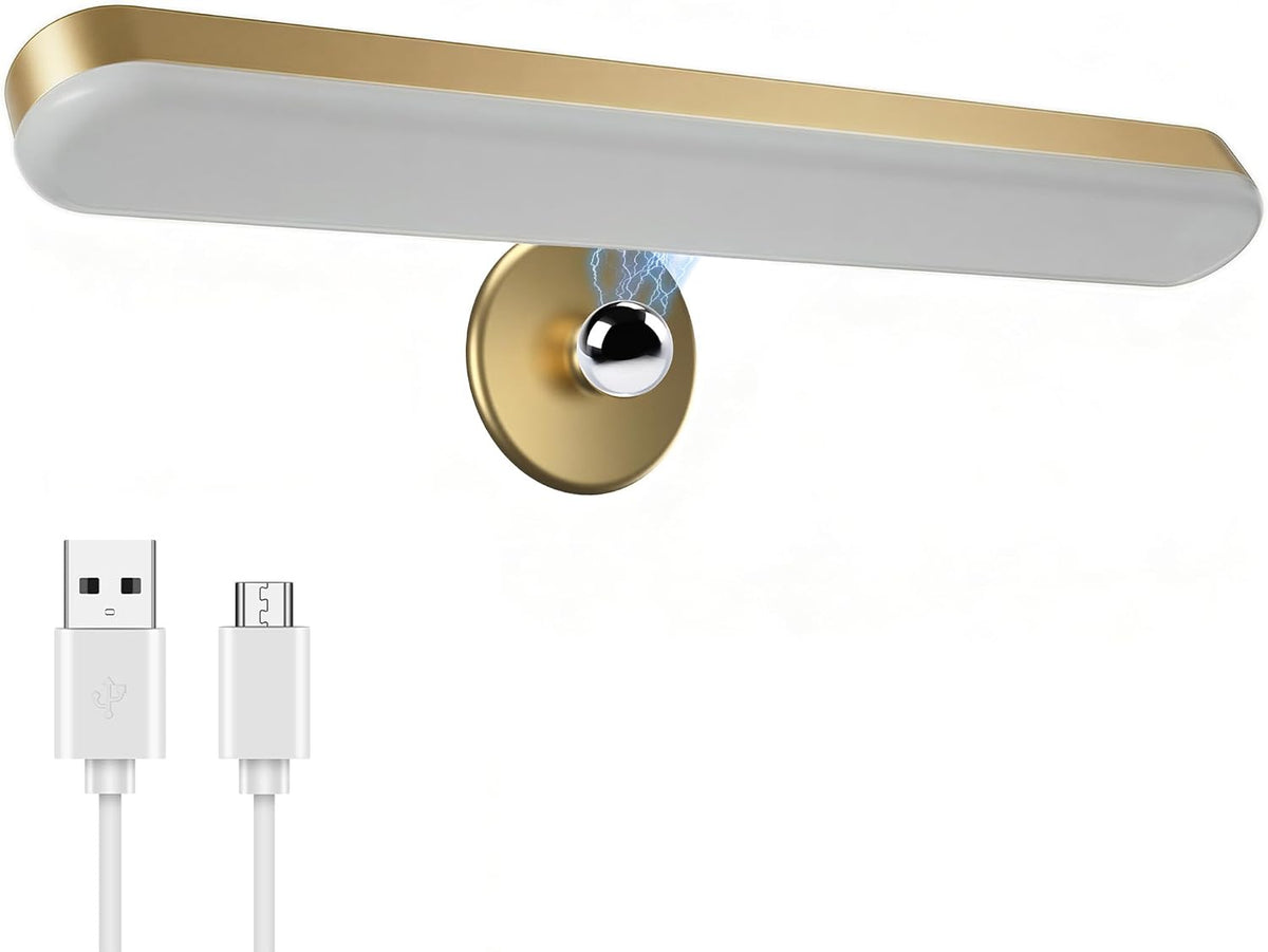 Rechargeable Vanity Lights for Mirror, Wireless LED Stick On Light