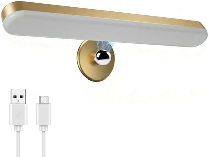 Rechargeable Vanity Lights for Mirror, Wireless LED Stick On Light