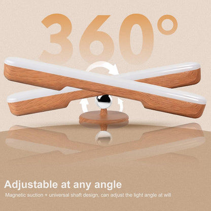 Rechargeable Vanity Lights for Mirror, Wireless LED Stick On Light