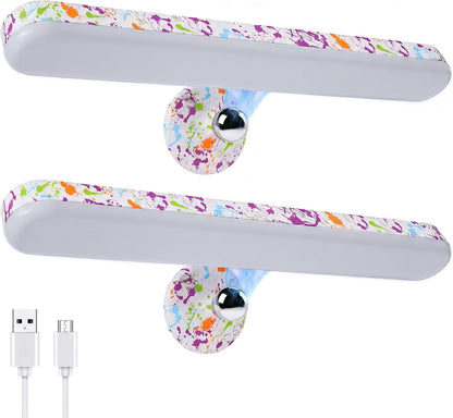 Rechargeable Vanity Lights for Mirror, Wireless LED Stick On Light