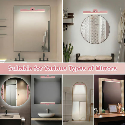 Rechargeable Vanity Lights for Mirror, Wireless LED Stick On Light